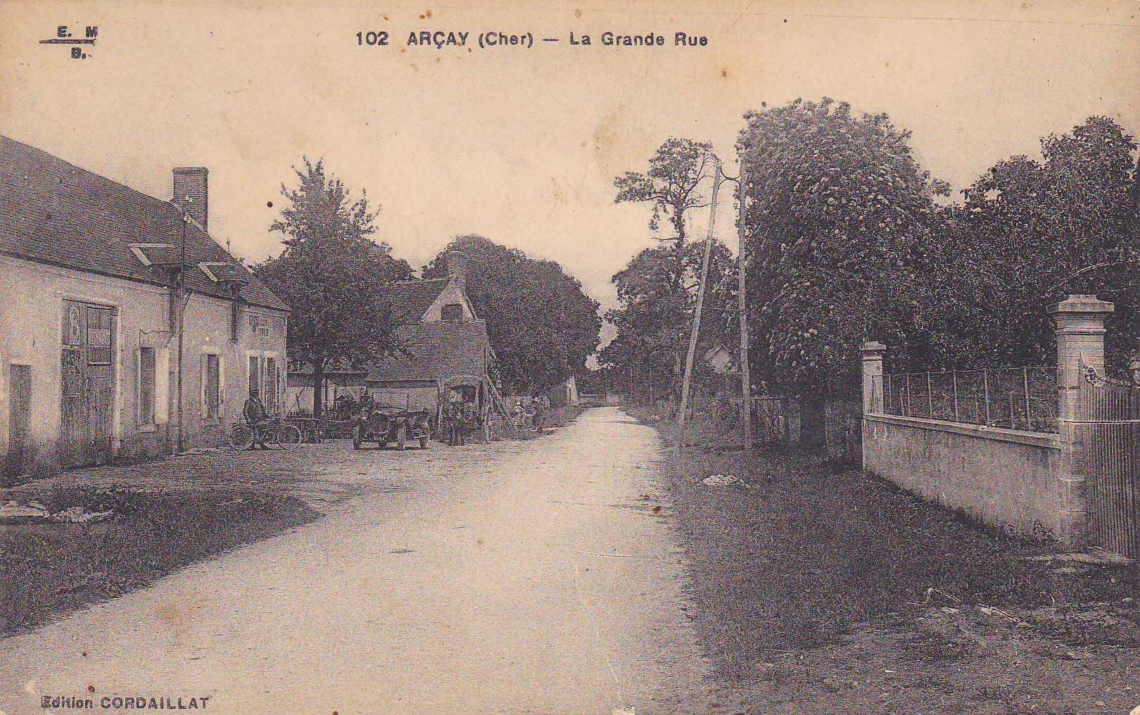 Un coin du Bourg 1936